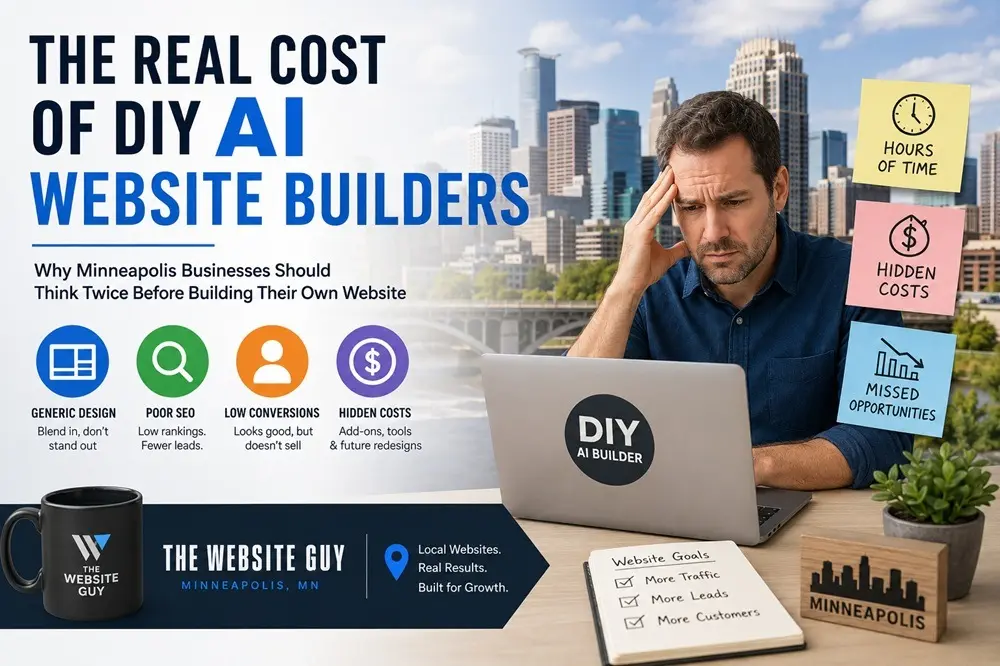 The Real Cost of DIY Website Design Using AI Website Builders