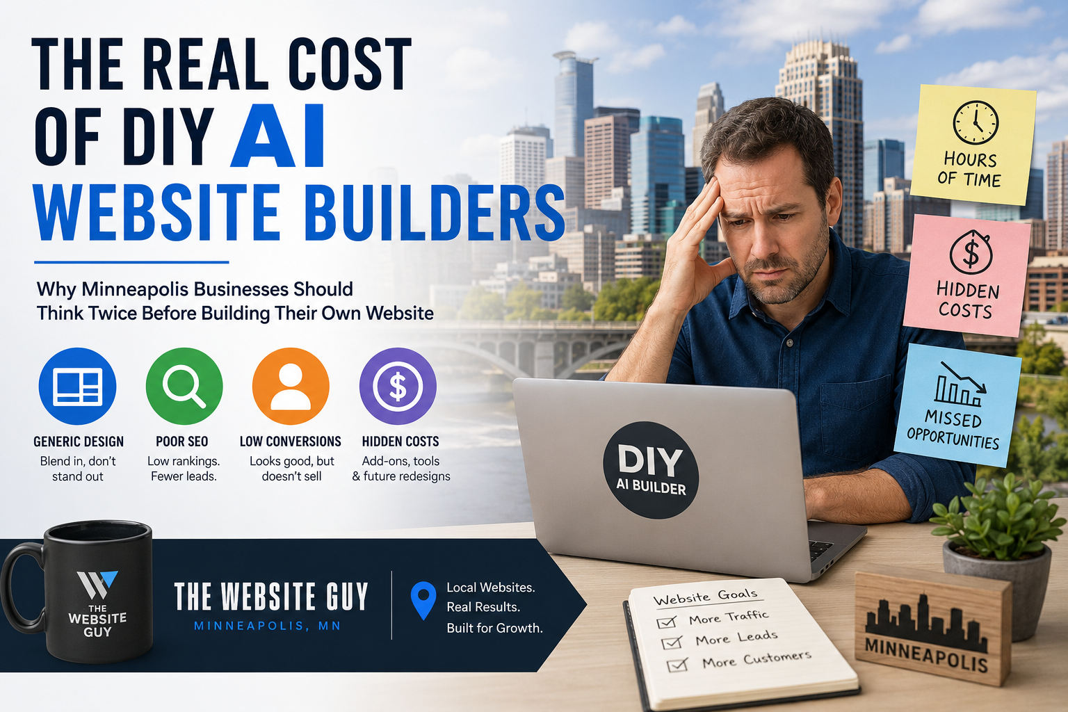 The Real Cost of DIY Website Design Using AI Website Builders