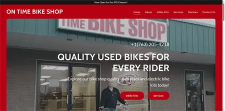www.OnTimeBikeShop.com